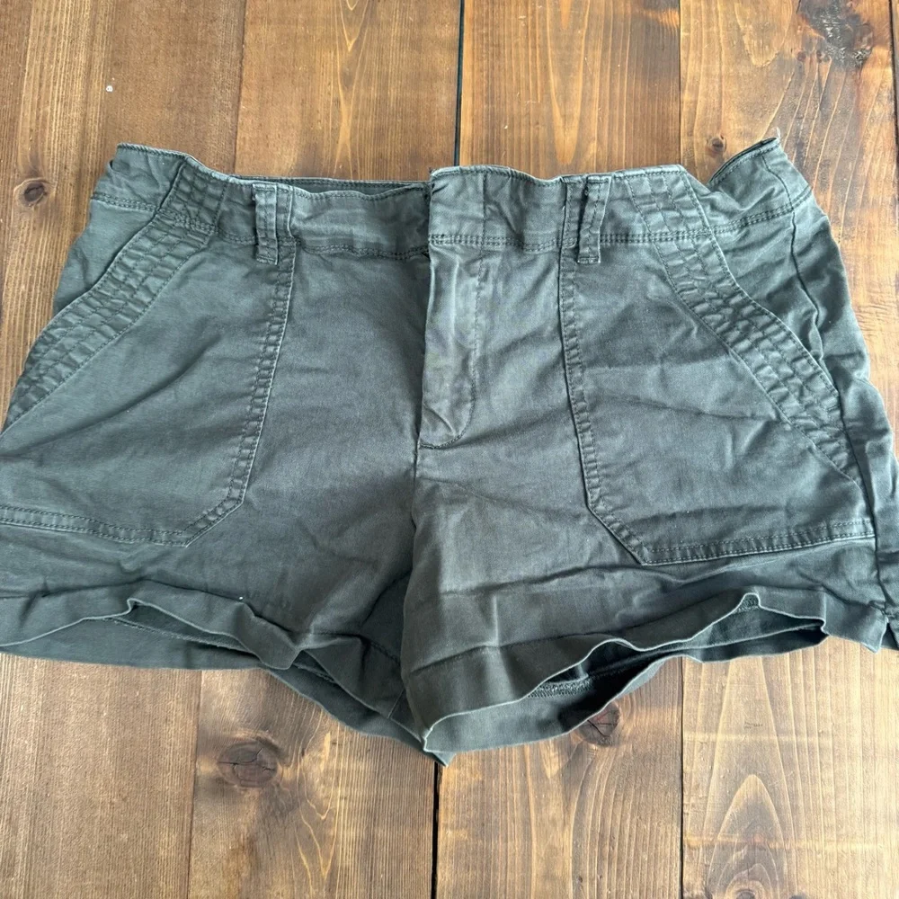 Old Navy Dark Green Women's Cargo Shorts